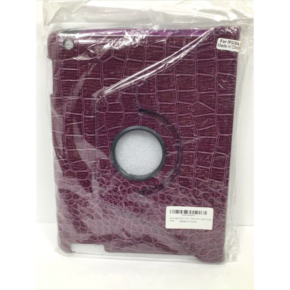 iPad 2/3/4 Case - 360 Degree Rotating Stand Smart Case Protective Cover with...